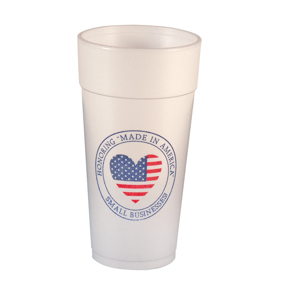 24 oz. Styrofoam Cup