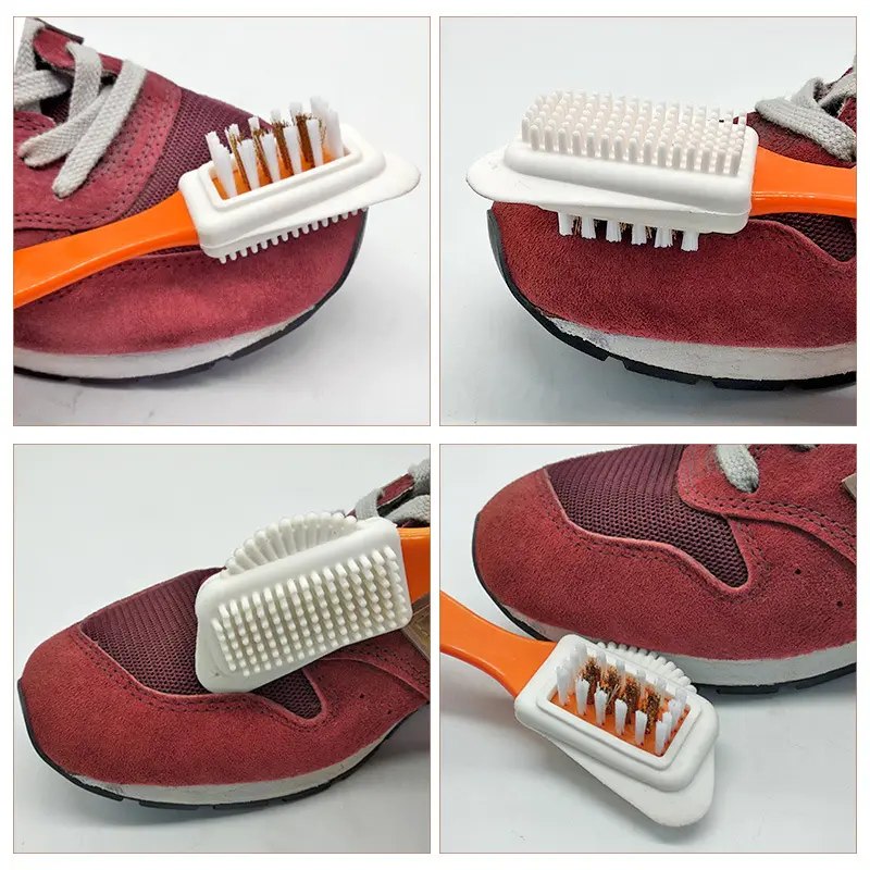 Suede & Nubuck 4-Way Leather Brush Cleaner 3