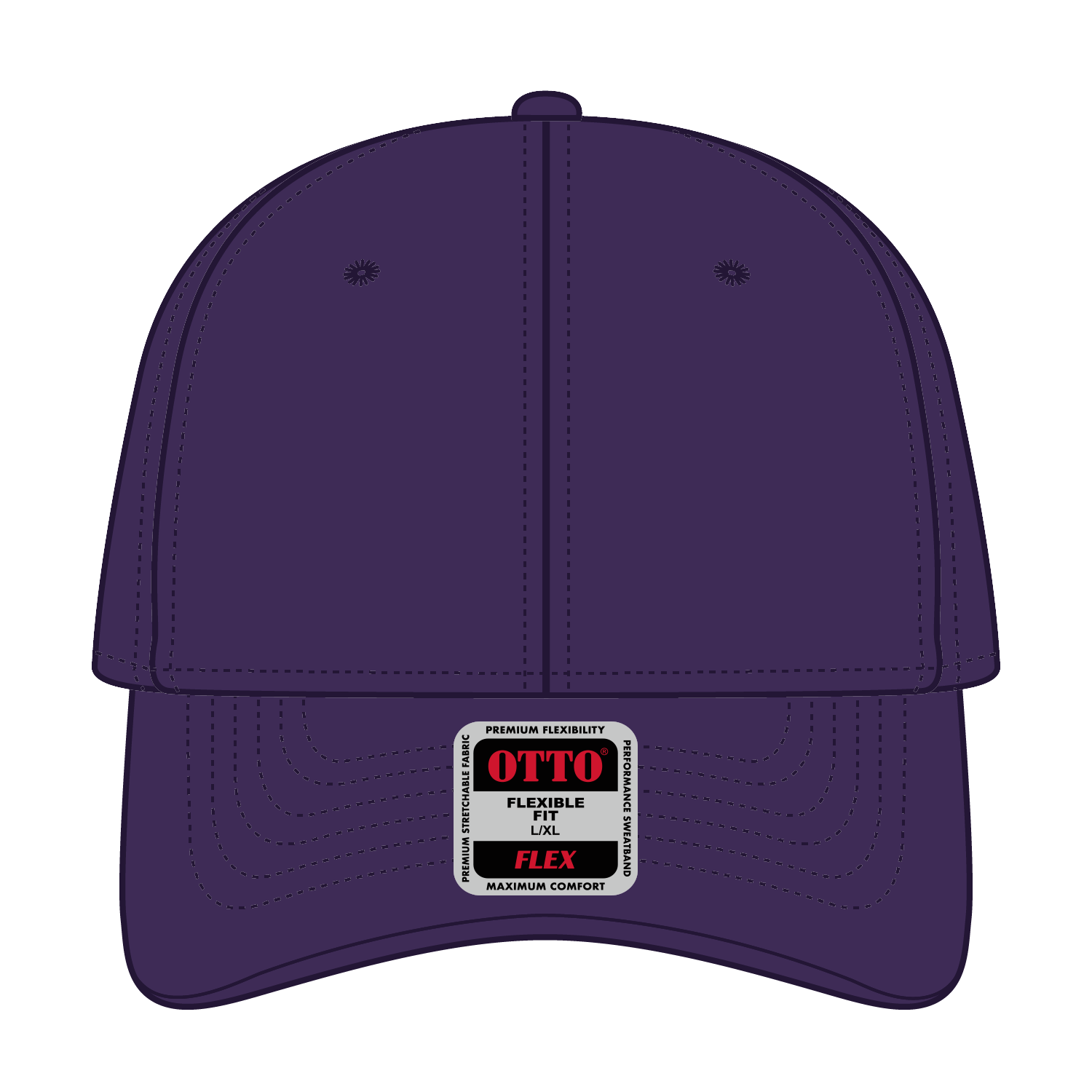OTTO CAP® OTTO FLEX® Fitted 6 Panel Low Profile Baseball Cap 11