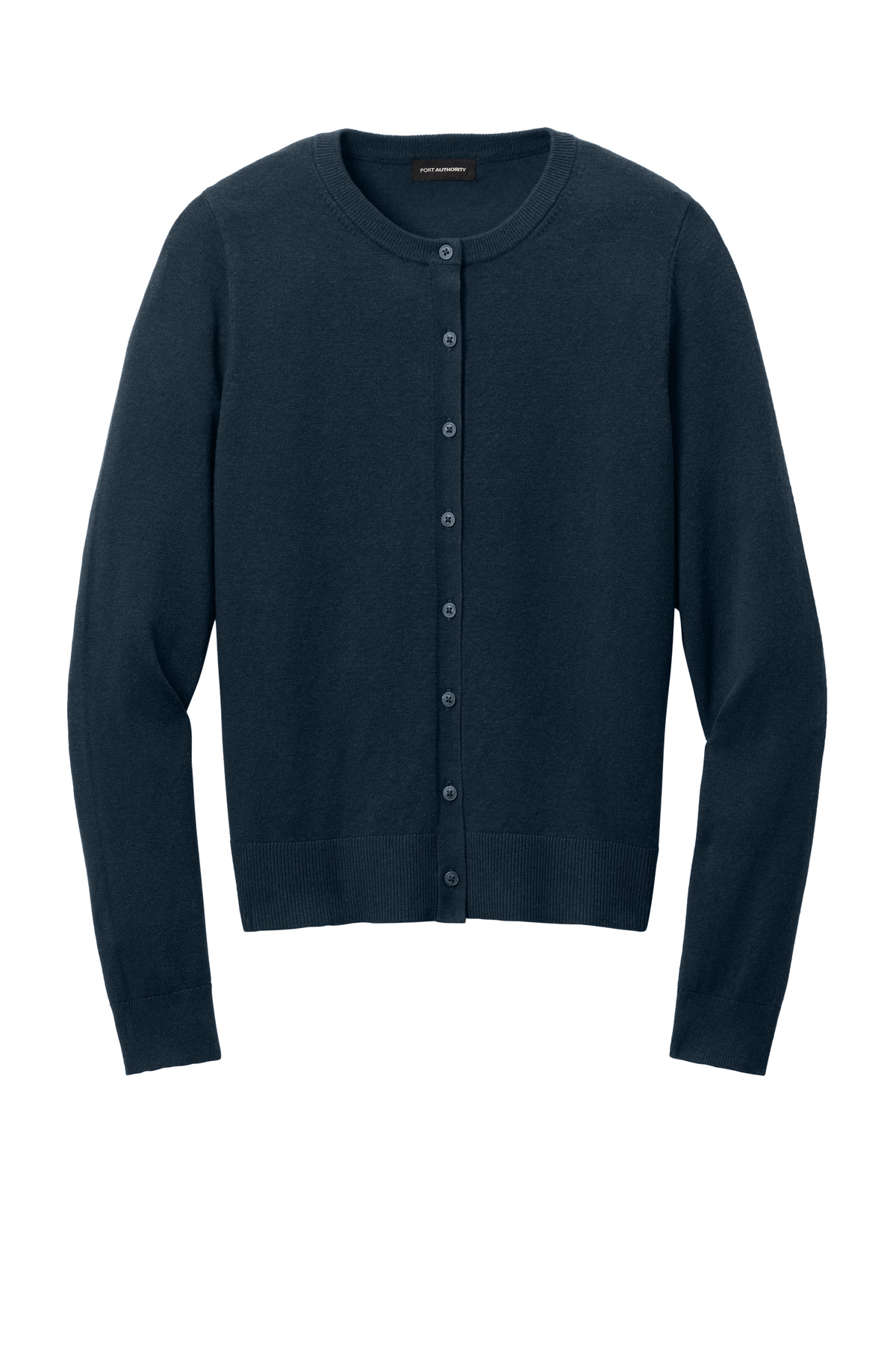 Port Authority Women's Easy Care Crewneck Cardigan Sweater LSW2870, custom hoodie or sweatshirt with logo imprint 28
