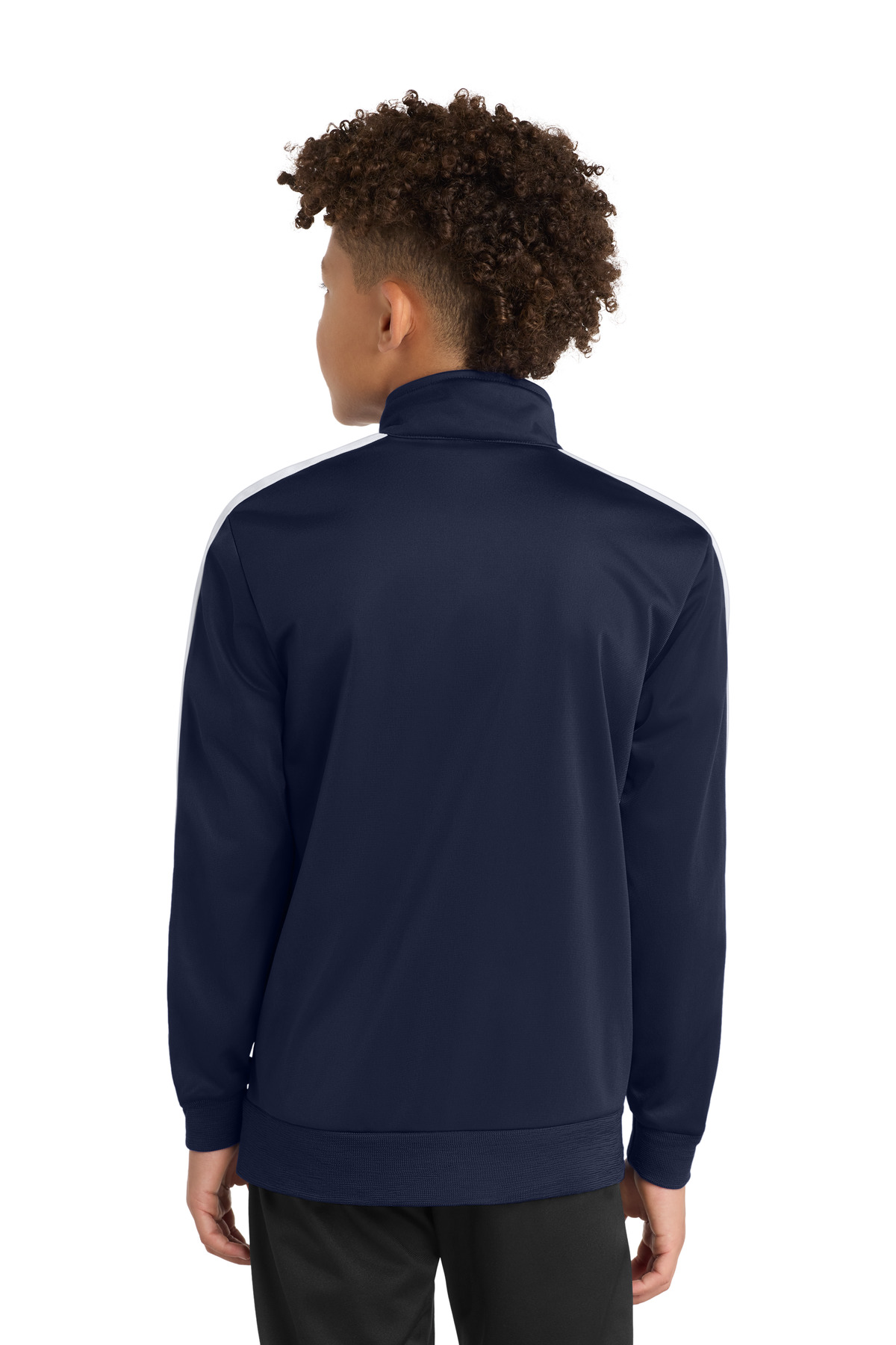Sport-Tek Youth Tricot Sleeve Stripe Track Jacket. YST94 29