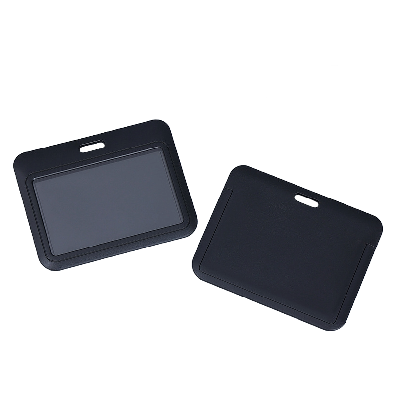 Sliding Plastic ID Card Holder 2