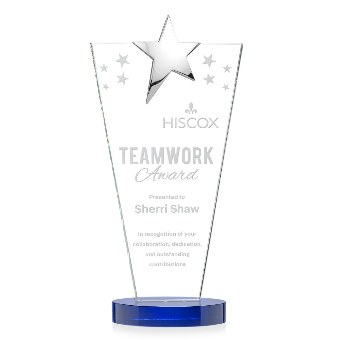 Mantella Chrome Star Award - Blue 2