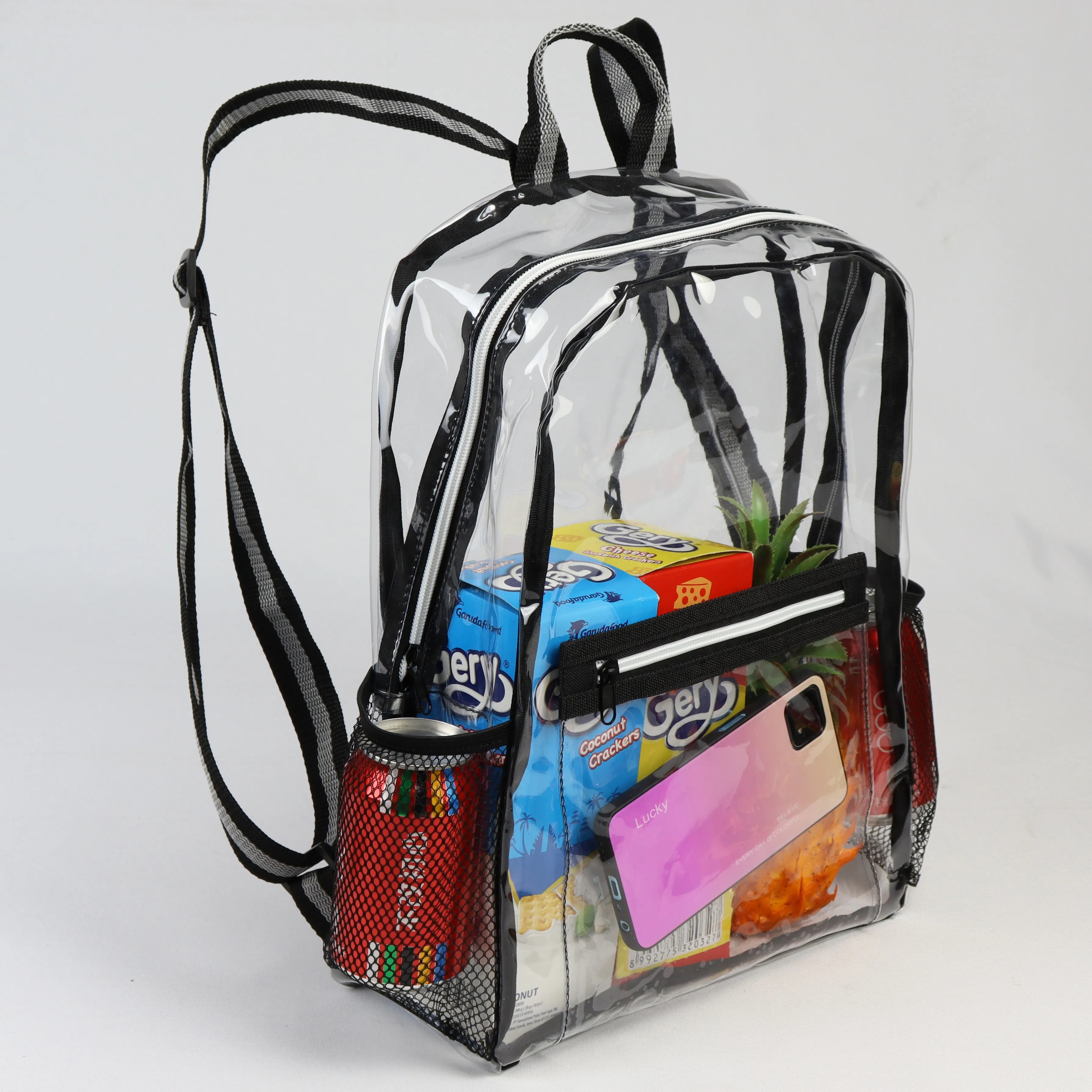 Clear Large Backpack (16" x 12") 7