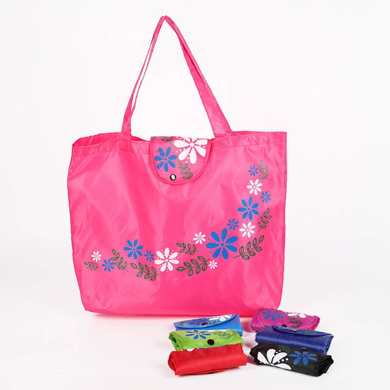 Reusable Foldable Shopping Bag, custom tote bag with logo imprint 2