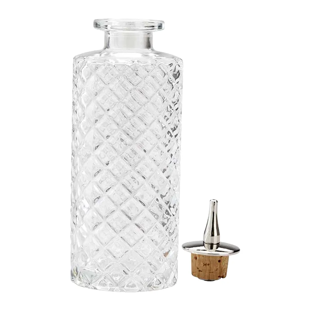 5oz. Glass Bitters Bottle Narrow Retro Design 3