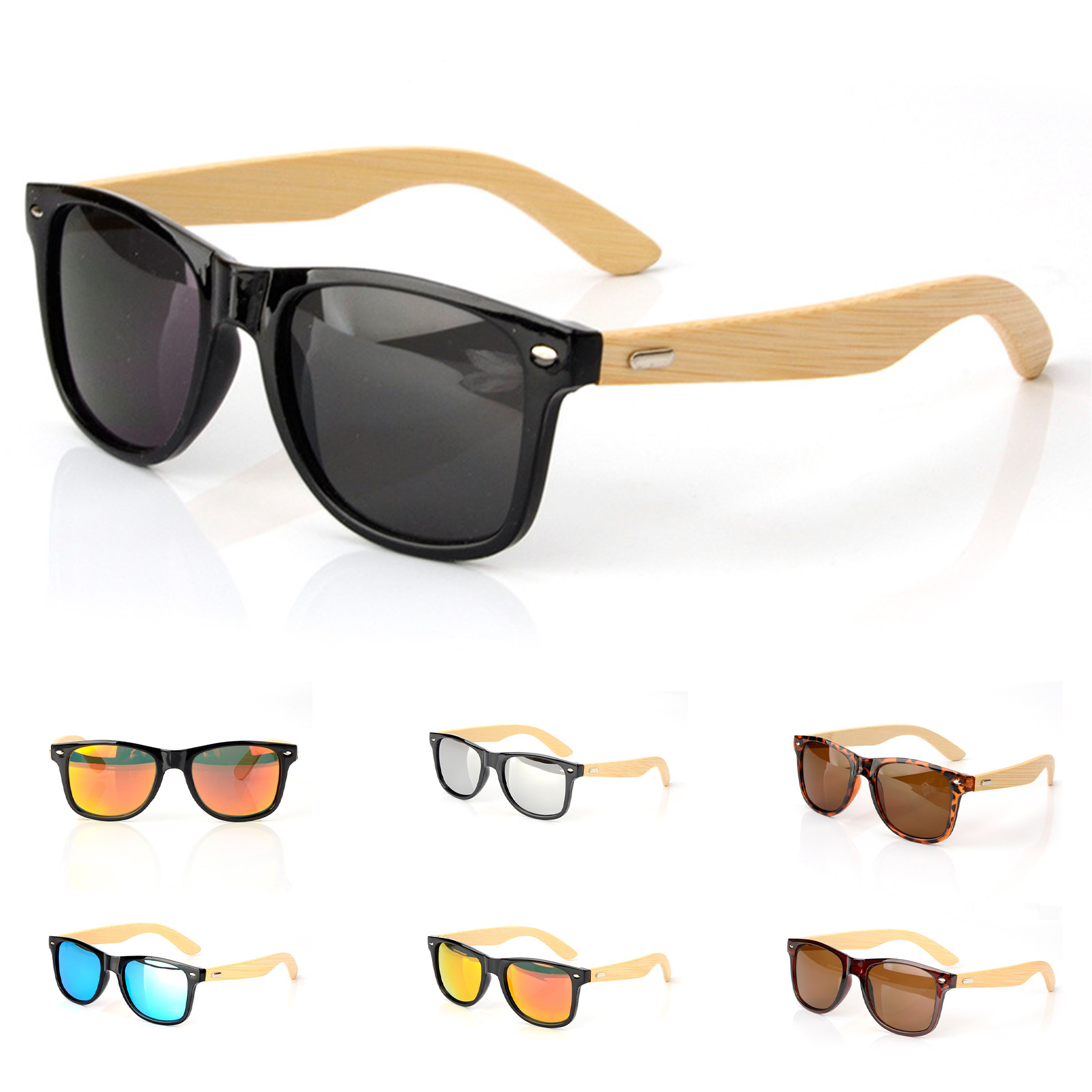Bamboo Recycled Sunglasses 8