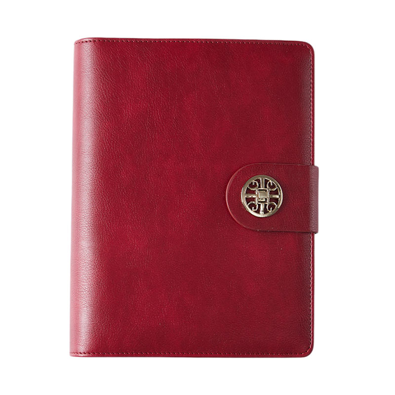 PU Leather A5 Business Travel Journal Binder Notebook 8