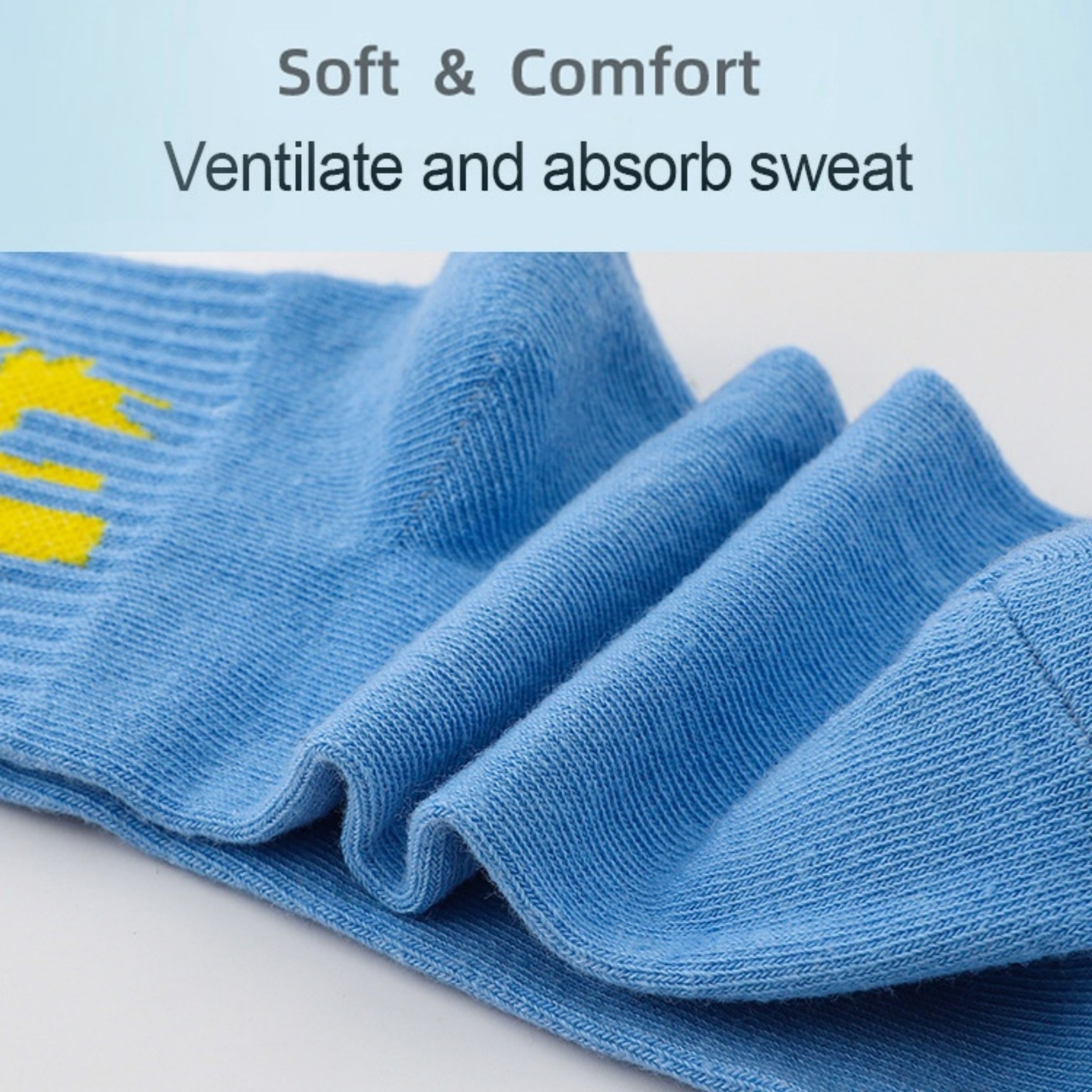 Men's Mid-Calf Athletic Socks 4