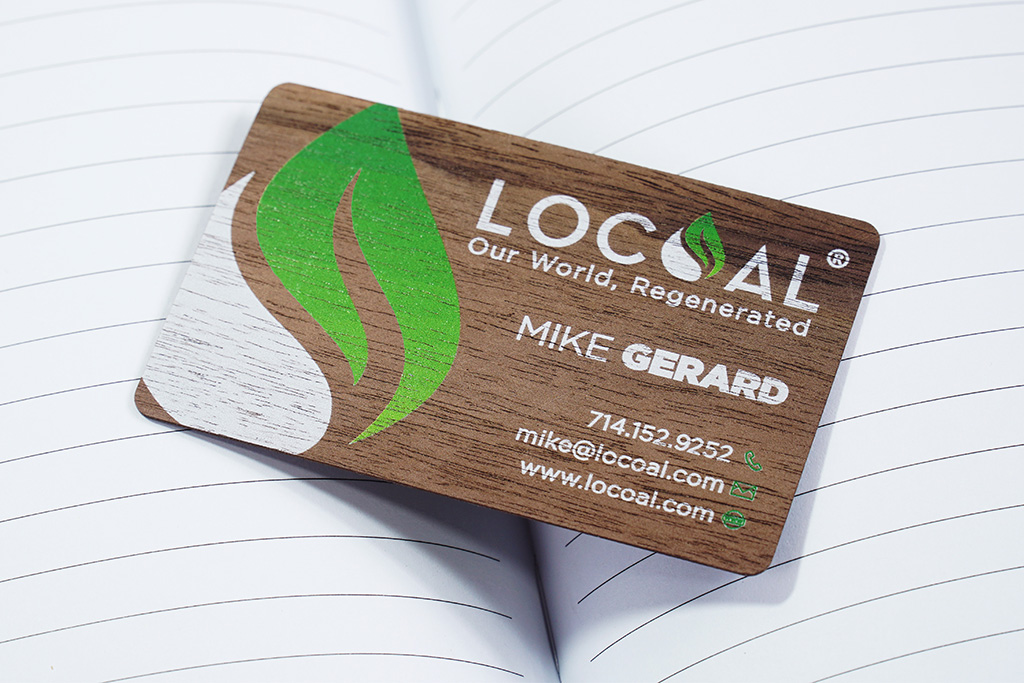 24 Hour Wood Business Cards 39