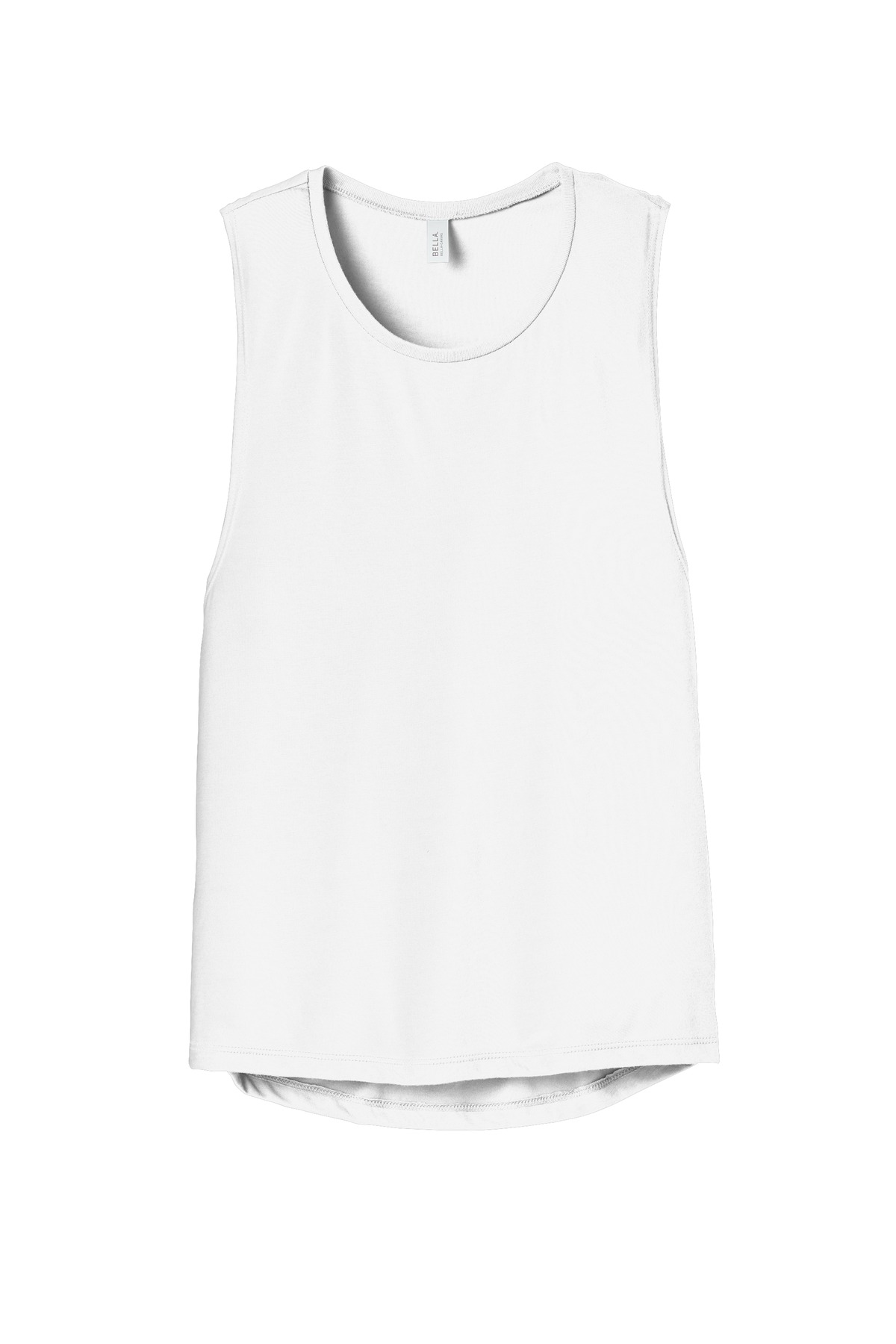 BELLA+CANVAS Women's Flowy Scoop Muscle Tank. BC8803 2