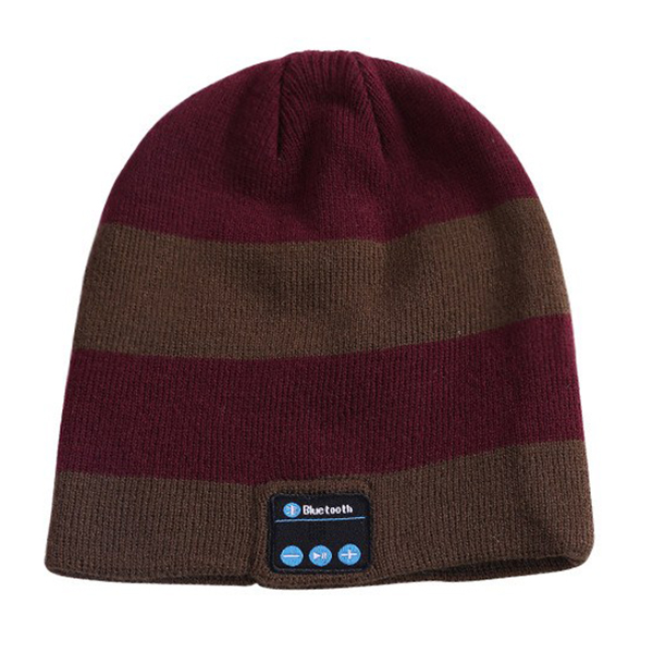 Warm Beanie with Wireless Bluetooth 4