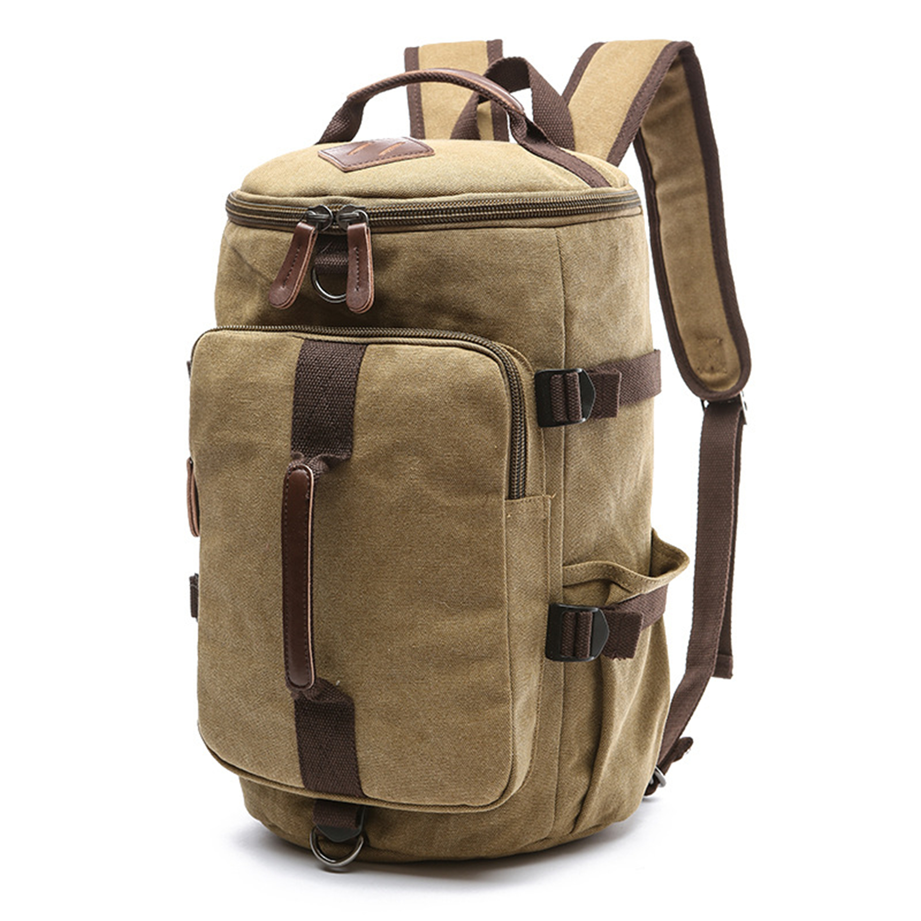 Vintage Canvas Convertible Travel Backpack 2