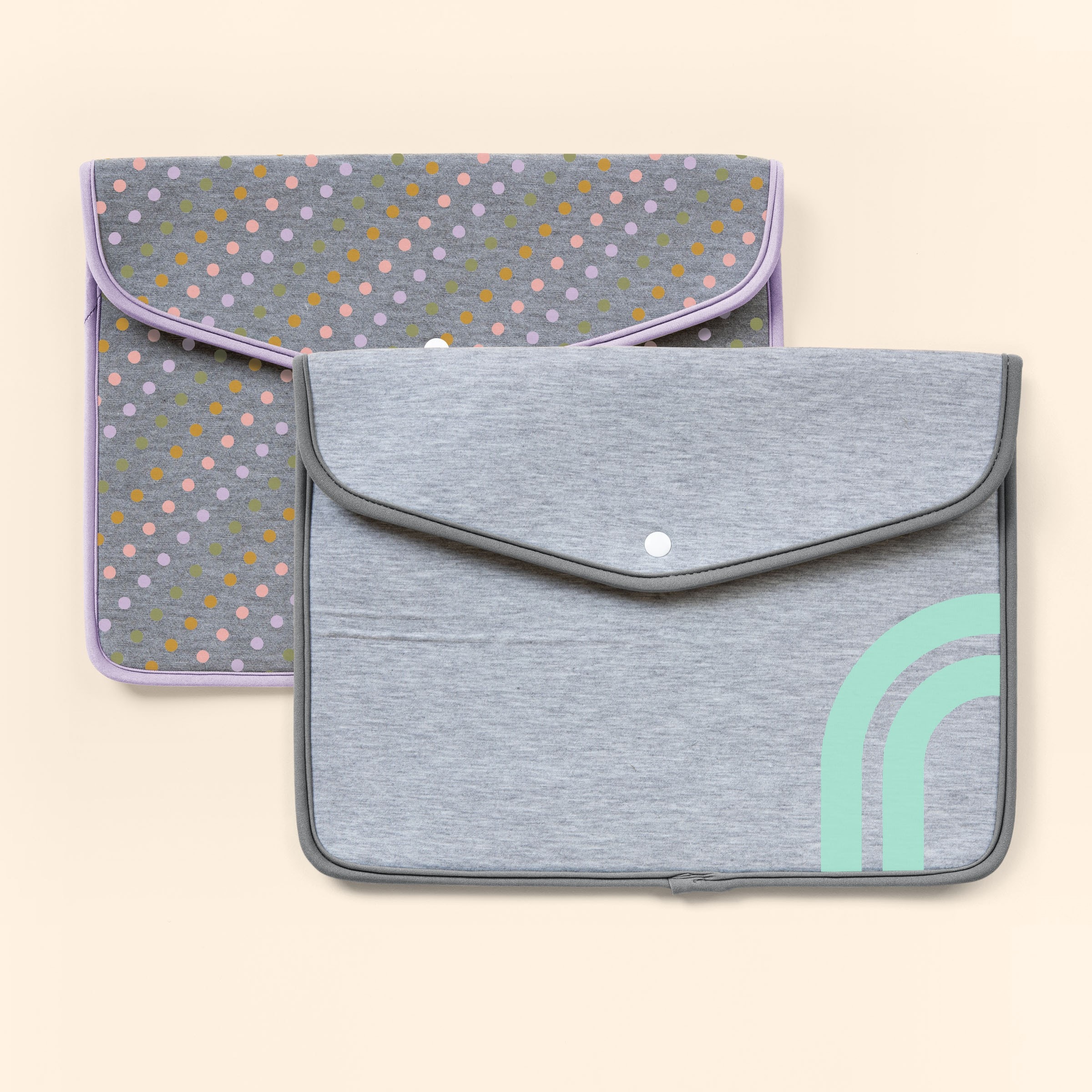 SNAPFOLIO FOR MACBOOK AIR/PRO - HEATHERED JERSEY KNIT NEOPRENE 13"