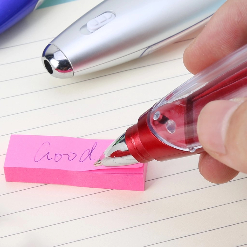 3In1 Multi Function Halter Ballpoint Pen Flashlight String 3