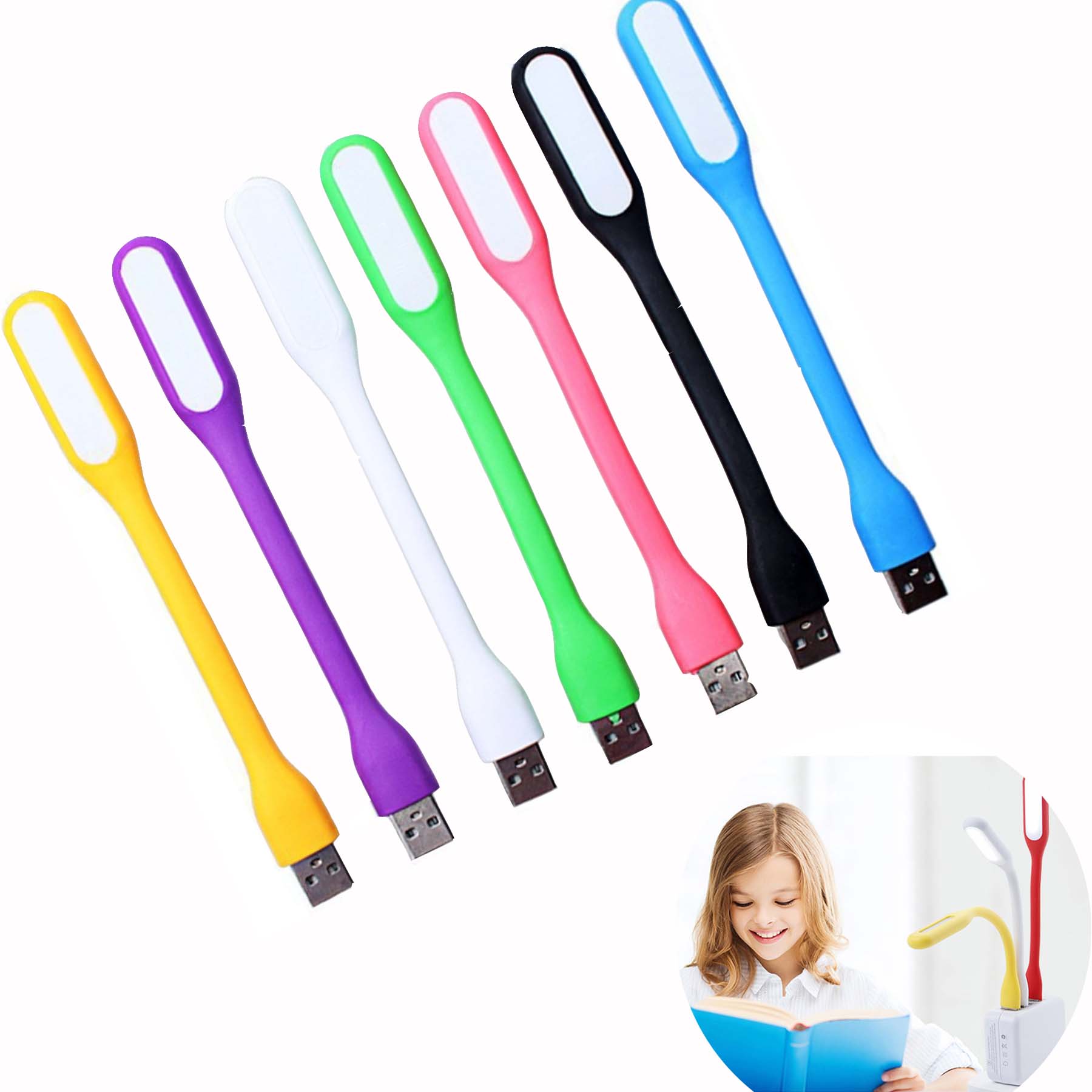 Flexible USB Mini Night Learning Table Lamp 2