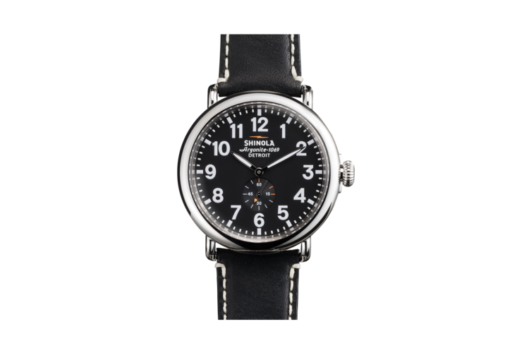 Shinola The Runwell Leather Strap Watch 1