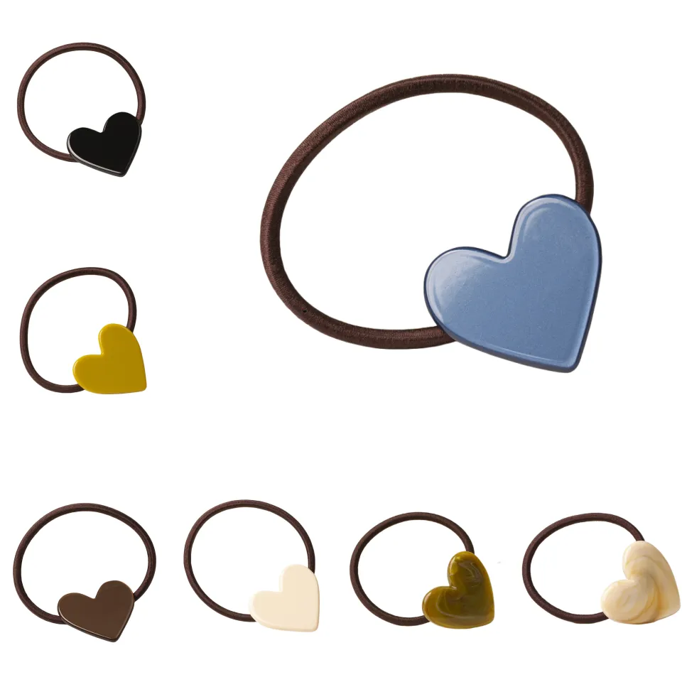 Heart-Shaped Hair Tie 3