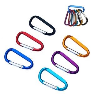 Aluminum Carabiner With Silver Screw Lock For Versatile Attachment 6