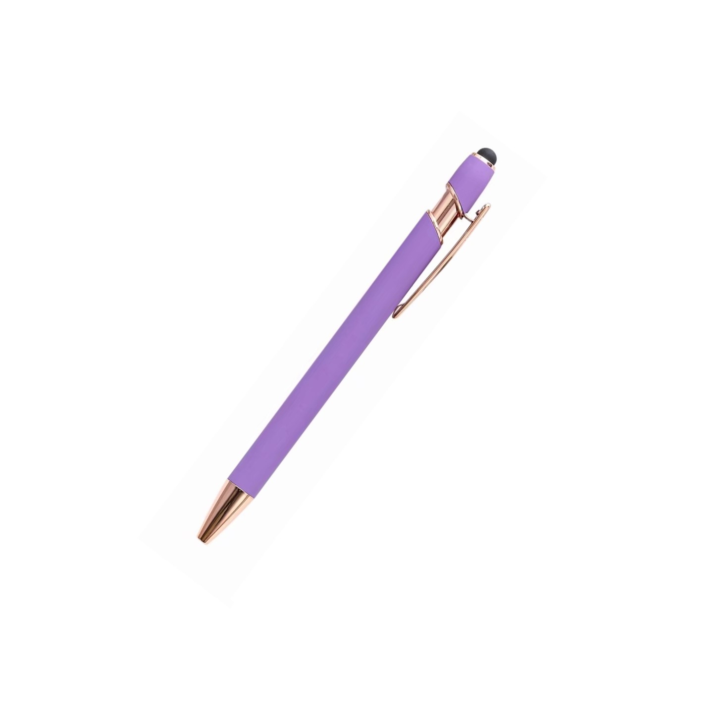 Aluminum Incline Stylus Pen with Rose Gold Accents 8