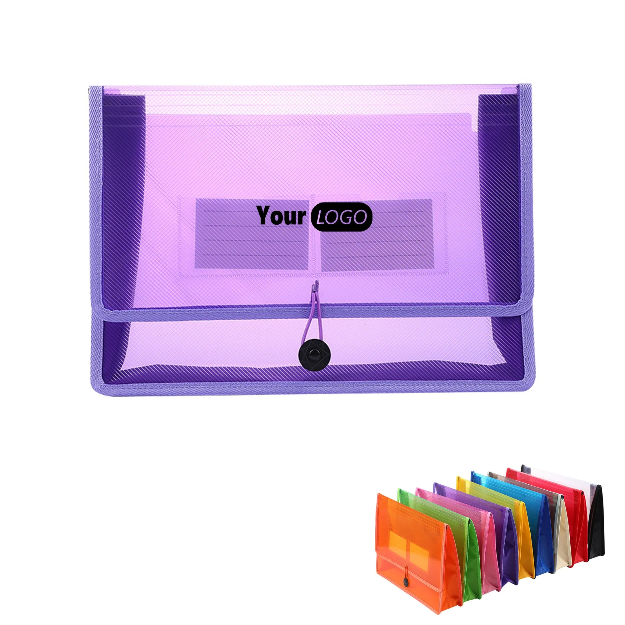 A4 Popper Wallet Plastic Folder Poly Pockets Envelope 1