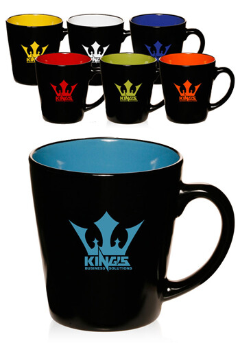 12 oz. Two -Tone Latte Mugs