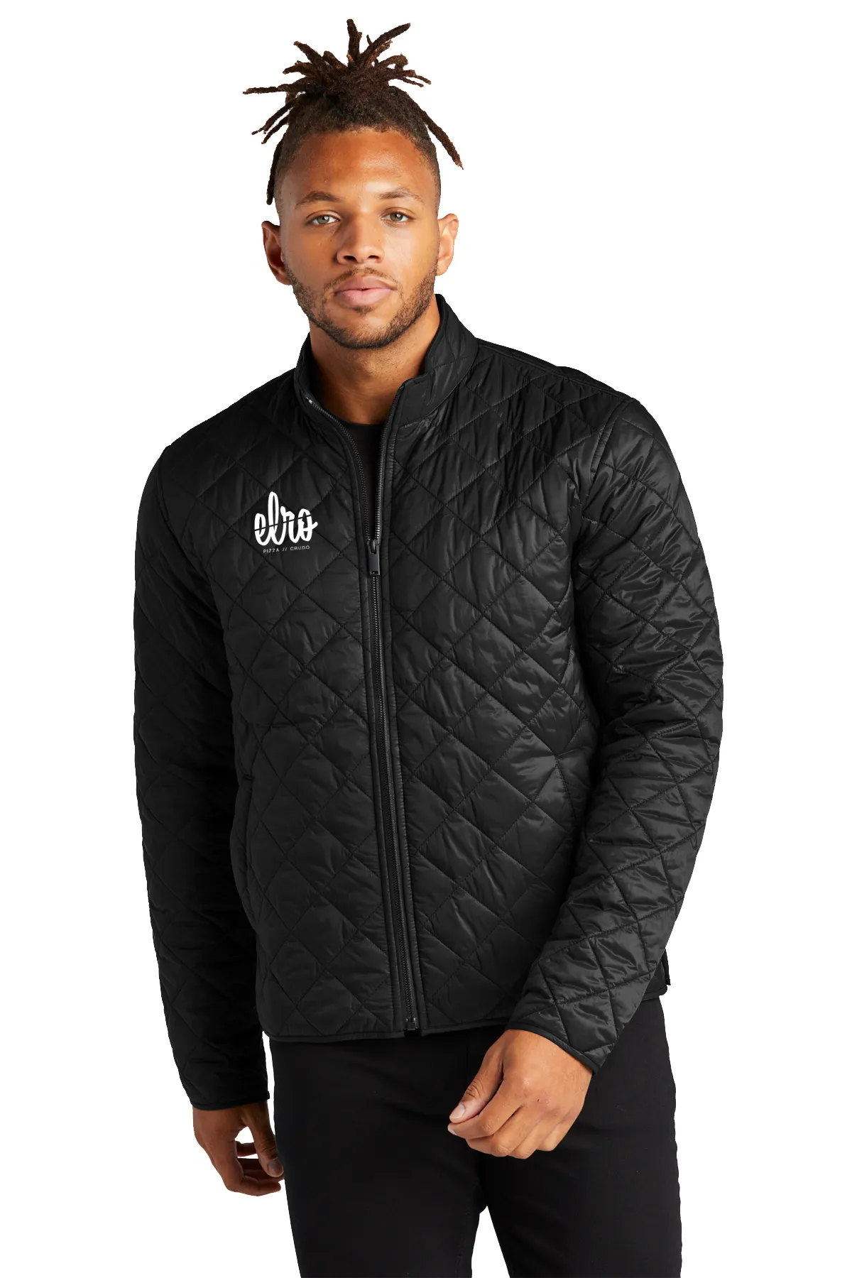 Men's Quilted Bomber Jacket 3