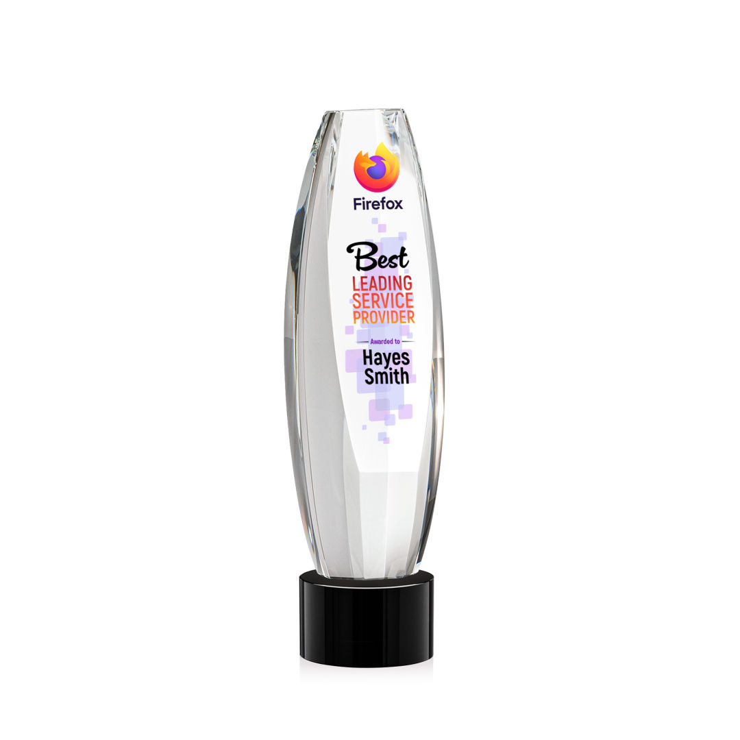 Hoover VividPrint™ Award on Marvel Base - Black 15