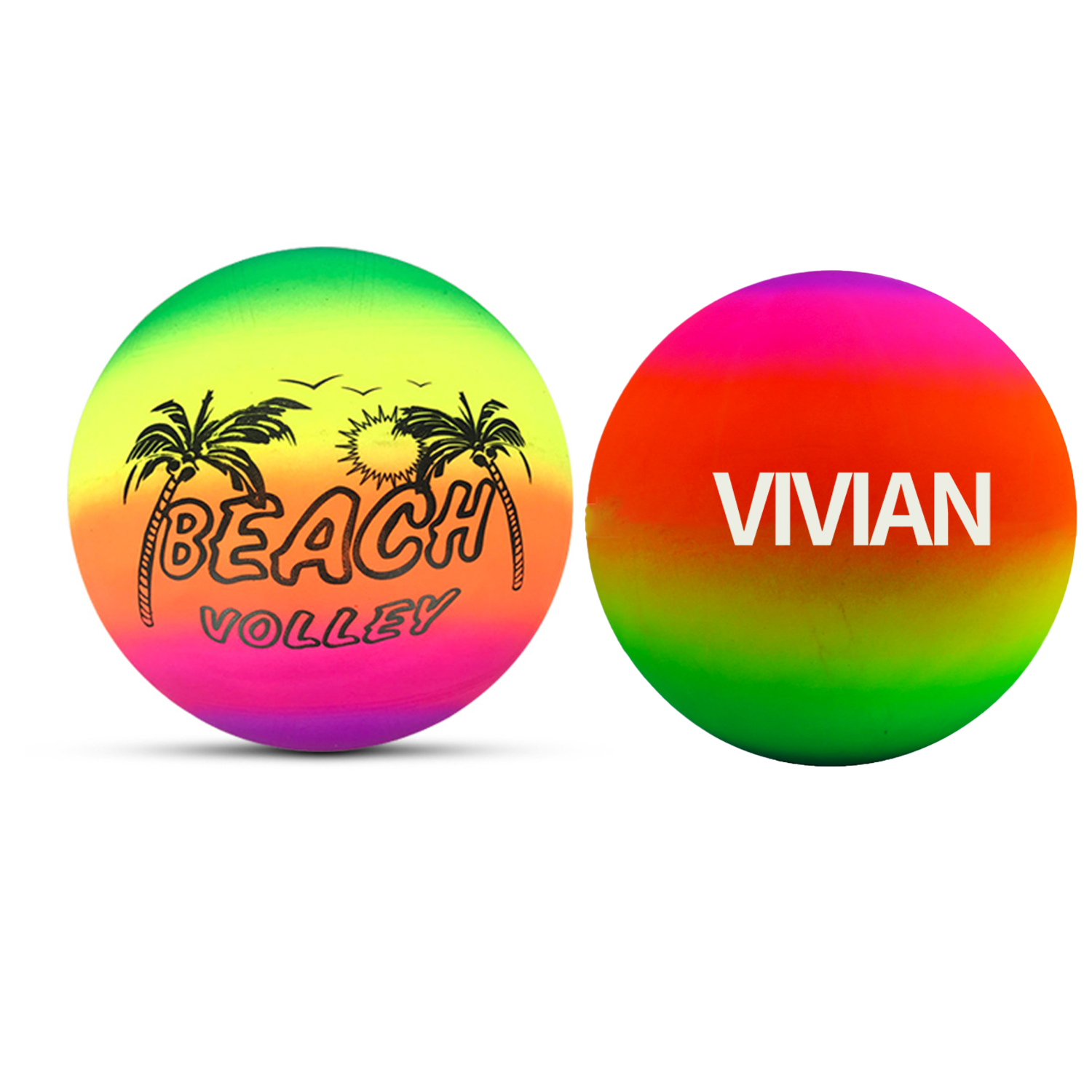 Inflatable Rainbow Beach Ball 1