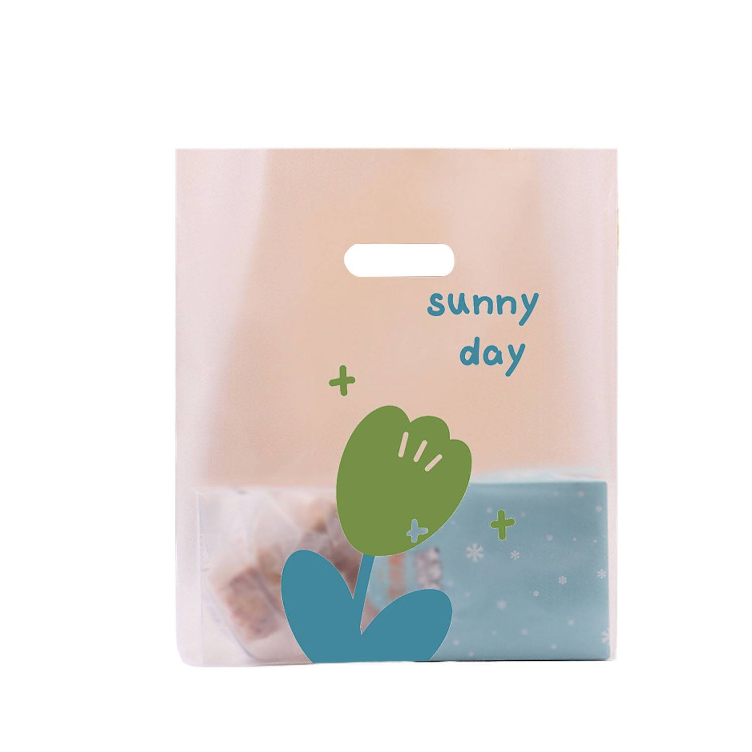 Reusable Frosted Plastic Food Bag 6
