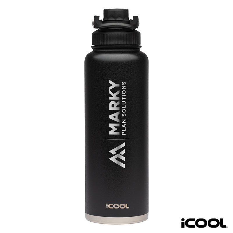 iCOOL® Durango 40 oz. Double Wall, Stainless Steel Water Bottle 8