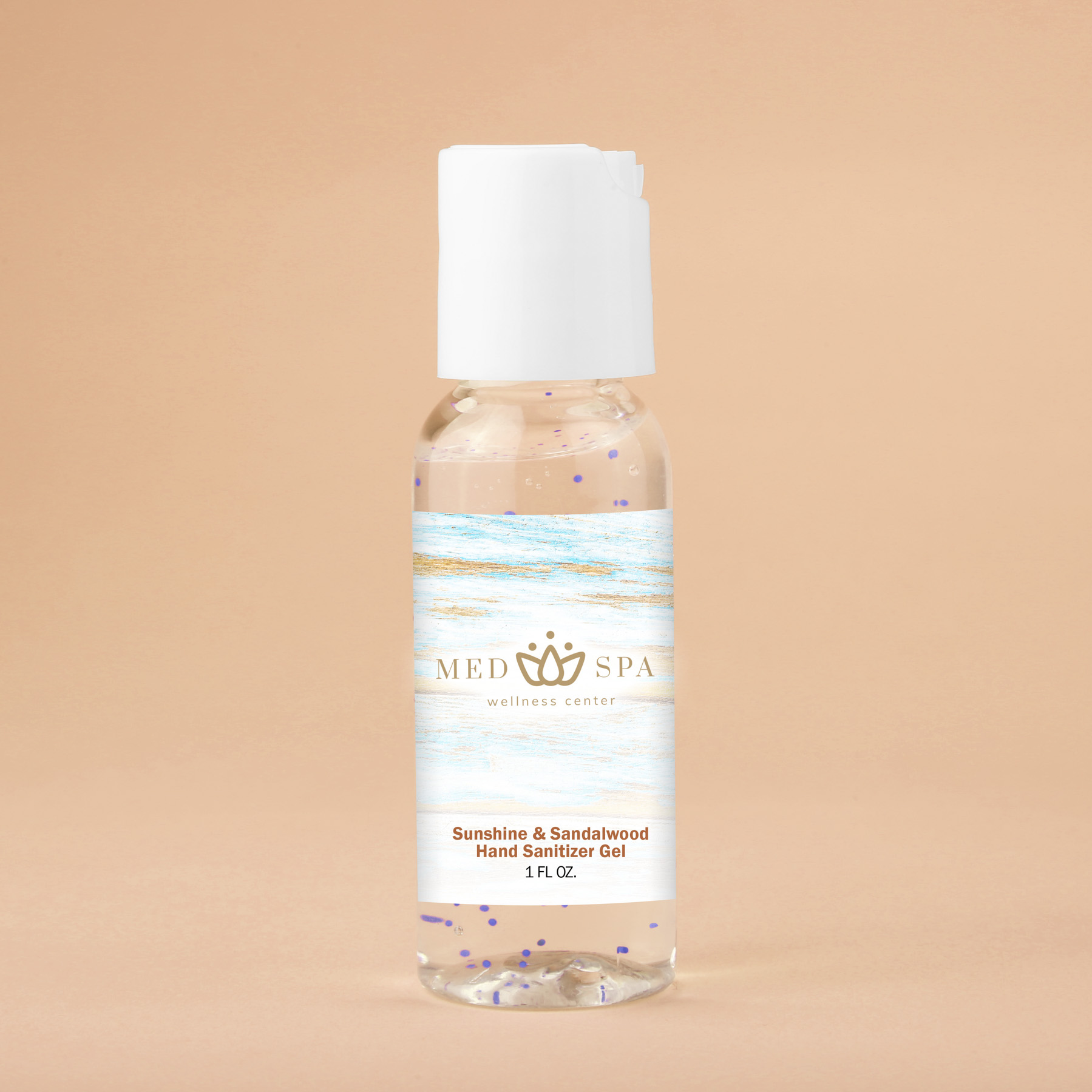 Moisturizing Sanitizer with Beads: 1 oz 3