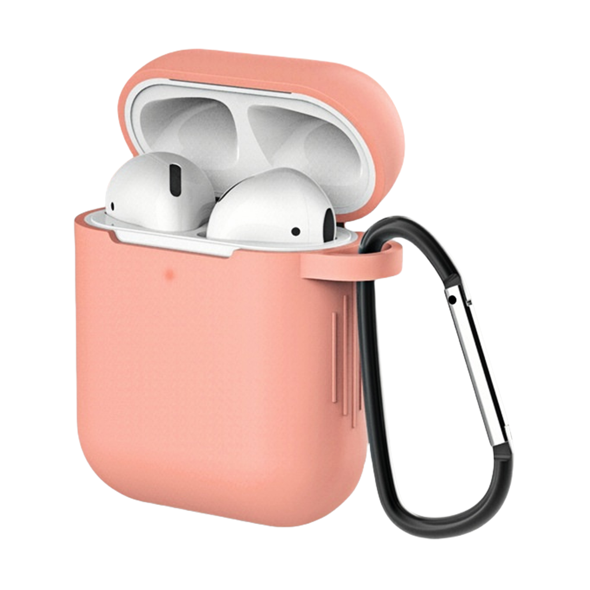 Silicone Earbud Case w/Carabiner 3