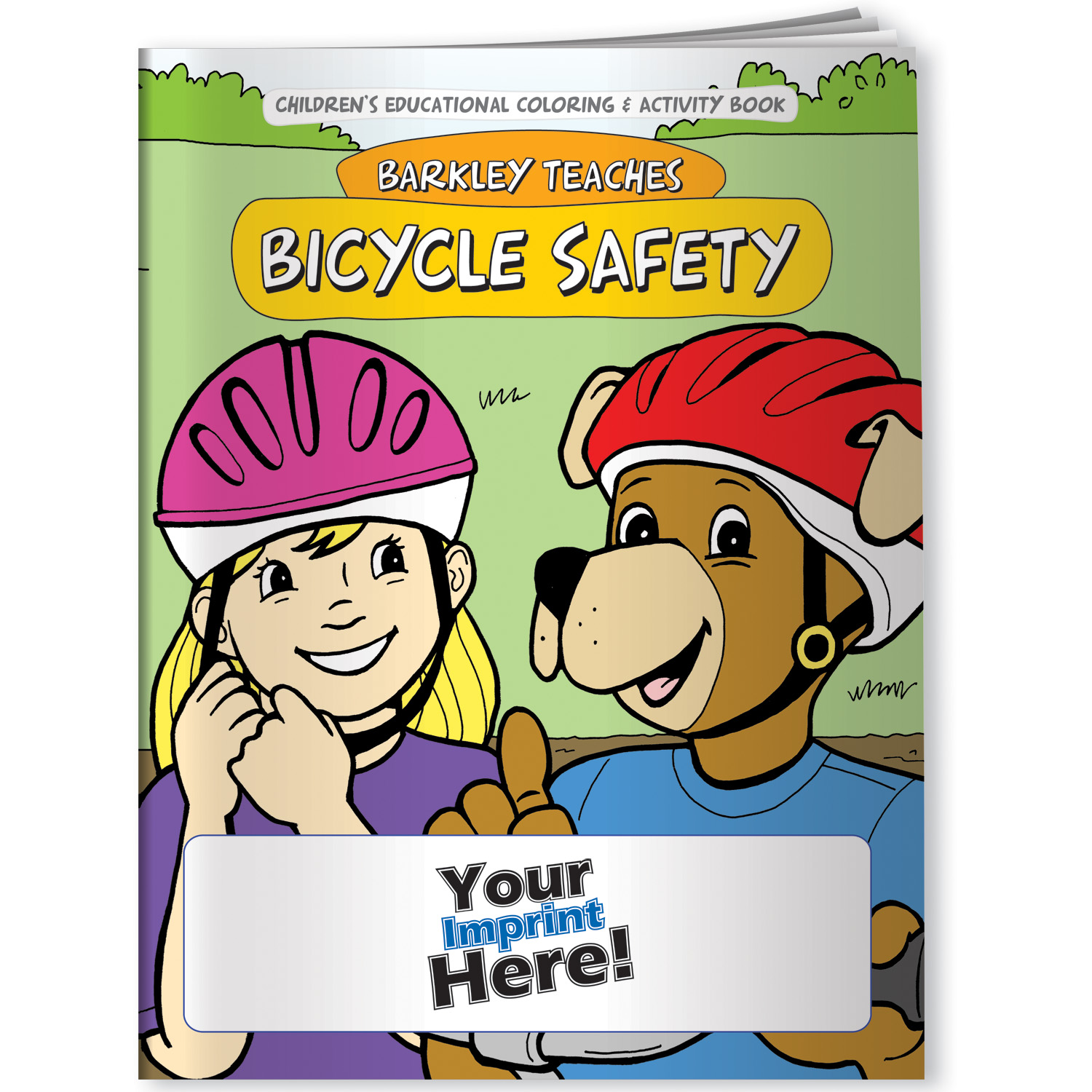 Coloring Book - Barkley Teaches Bicycle Safety 2
