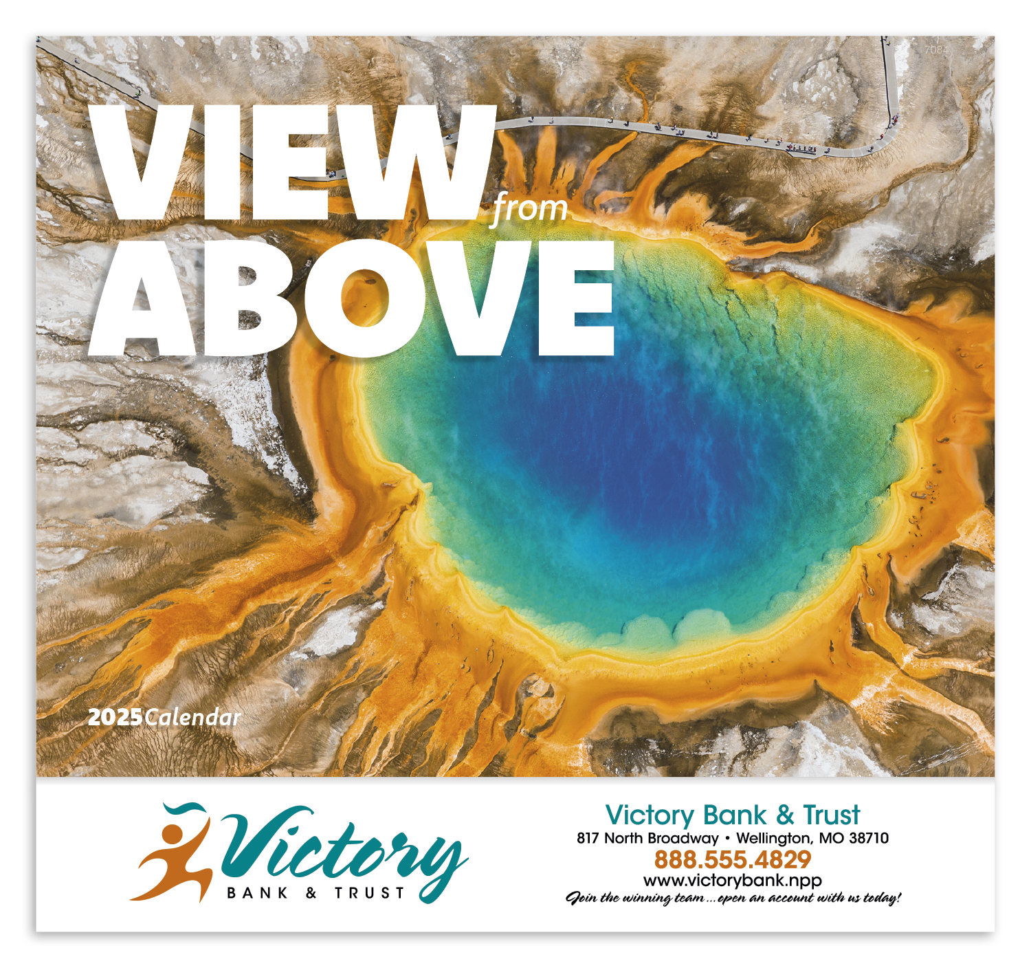 Good Value™ View from Above - Stapled Calendar 27