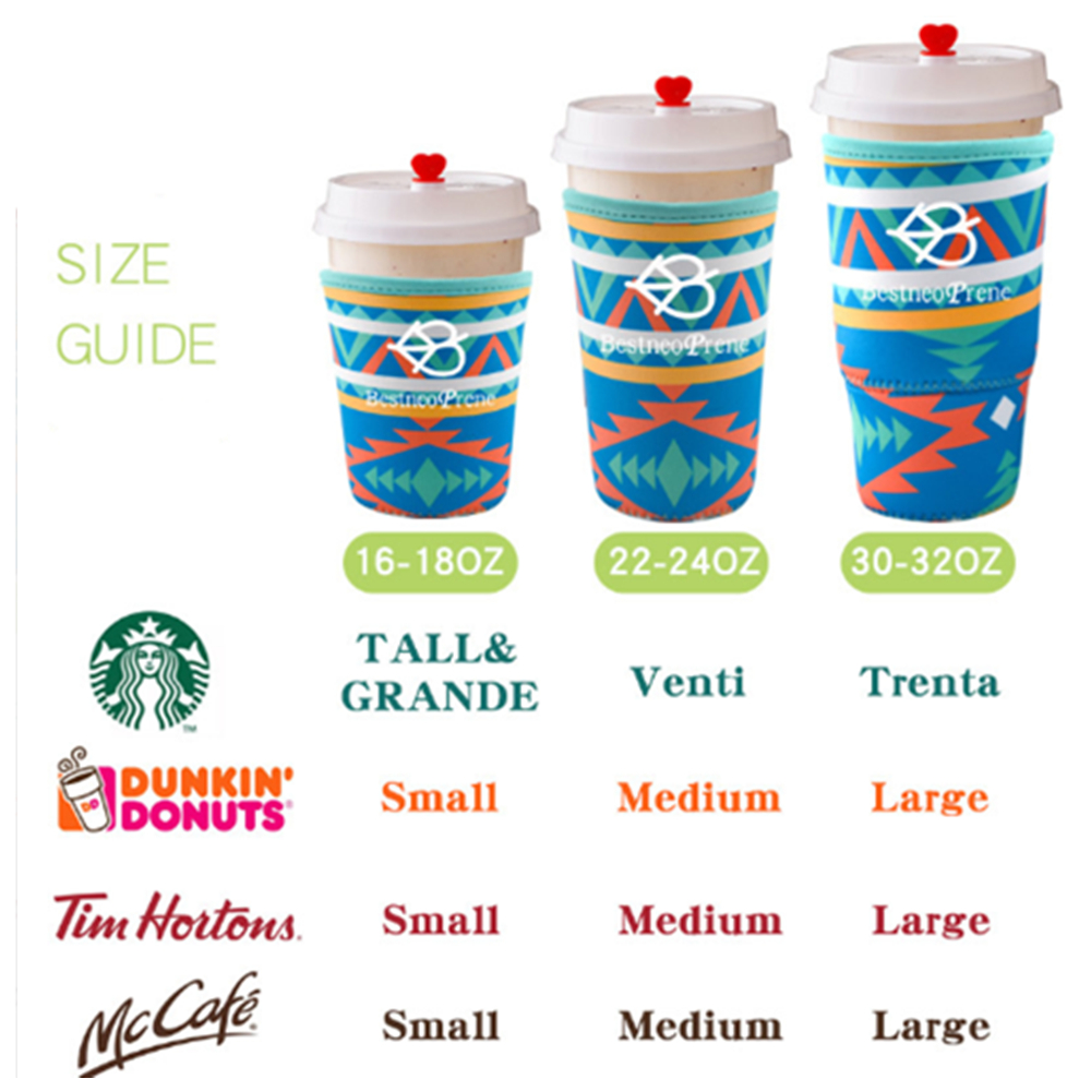 Neoprene Coffee Cup Sleeve Cover Holder 3