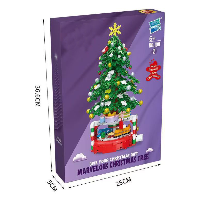 Mini Christmas Tree Decorations for Tabletop & Home - Gifts for Boys & Girls 4