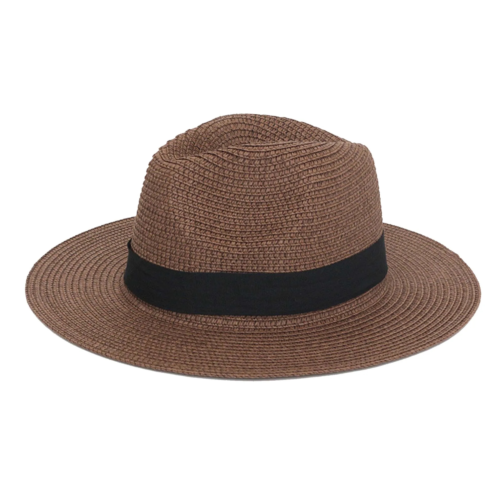 Panama Beach Sun Wide Brim Straw Hat 12