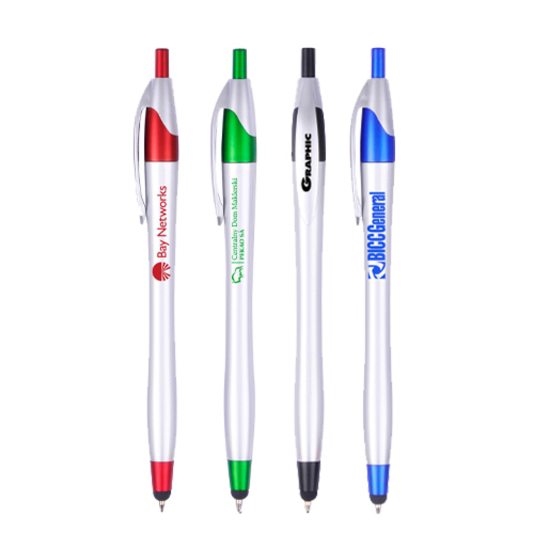 Silver Barrel Stylus Pen 3