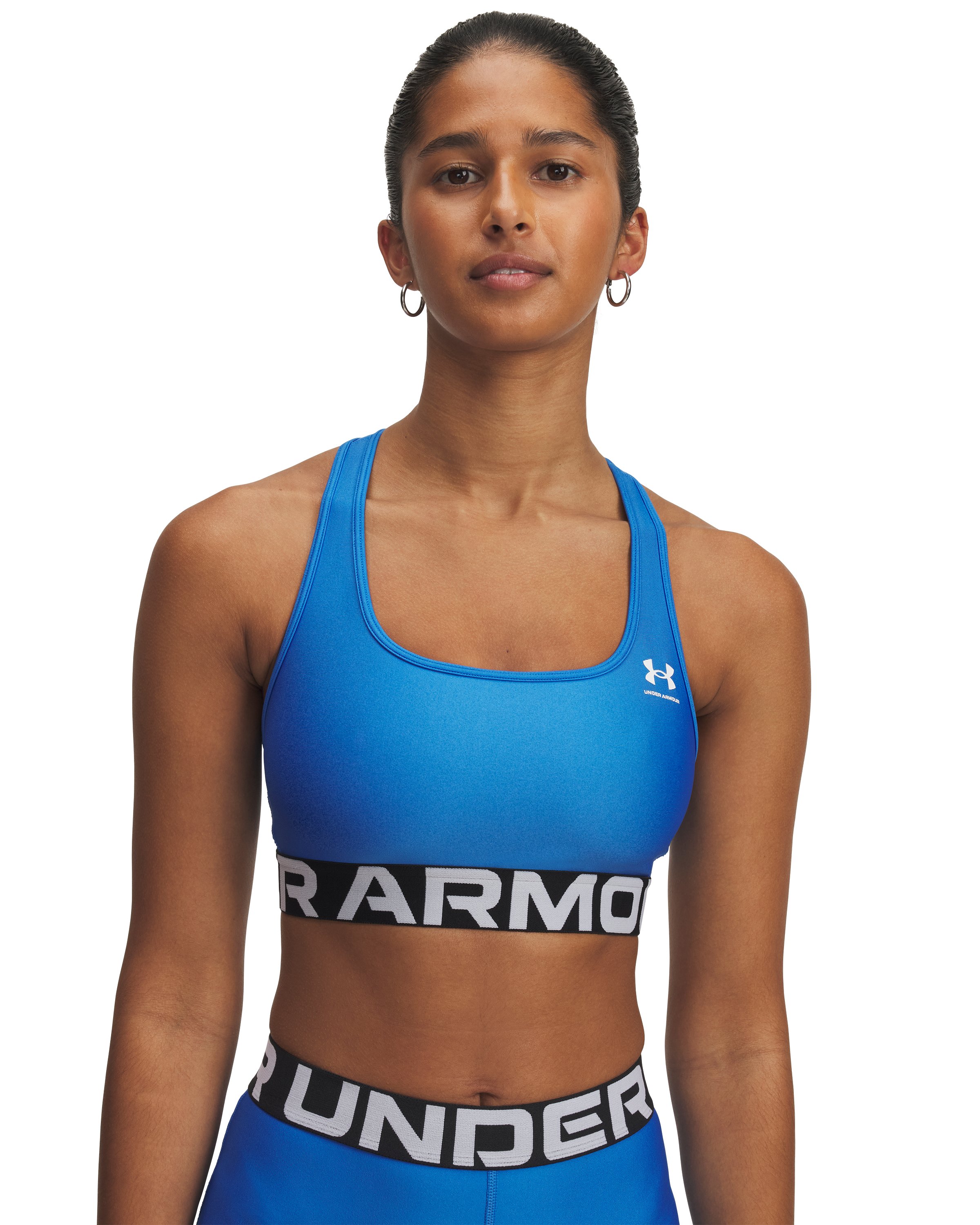 HeatGear Mid Branded Women's Sports Bra 11