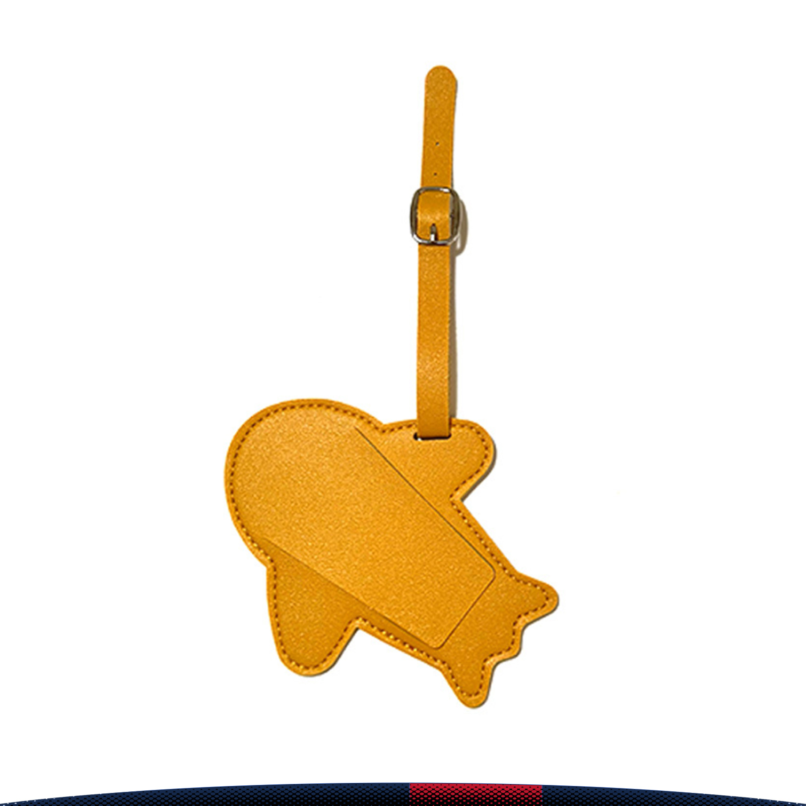 Jibblet Airplane-Shaped PU Leather Luggage Tag 8