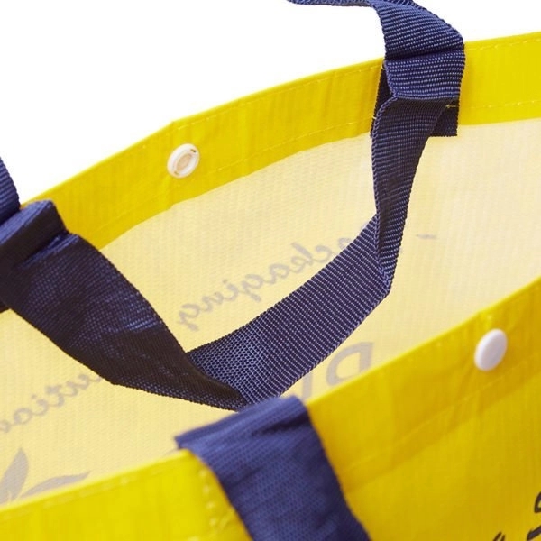 Full Color Laminated RPET Boat Tote Bag - 16.5" x 12.6" x 6" 1