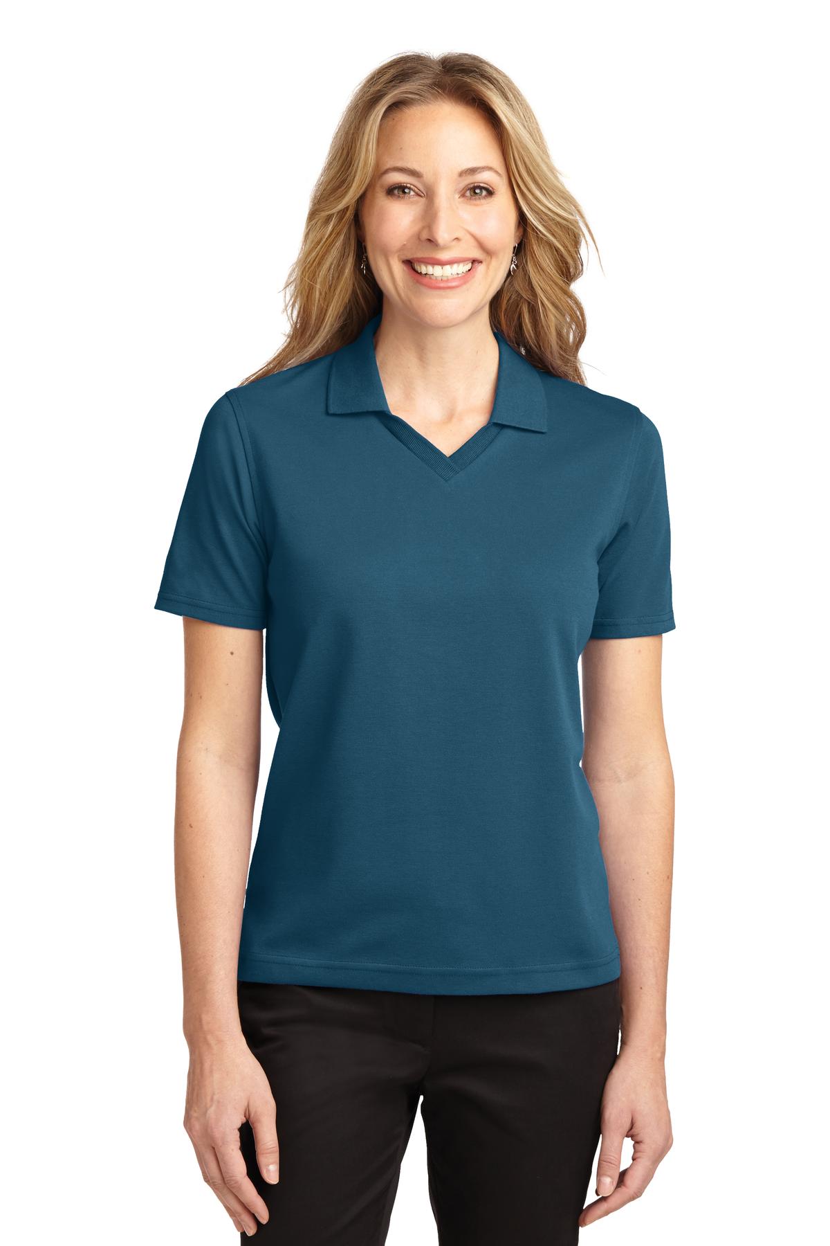 Port Authority Women's Rapid Dry Polo. L455 48