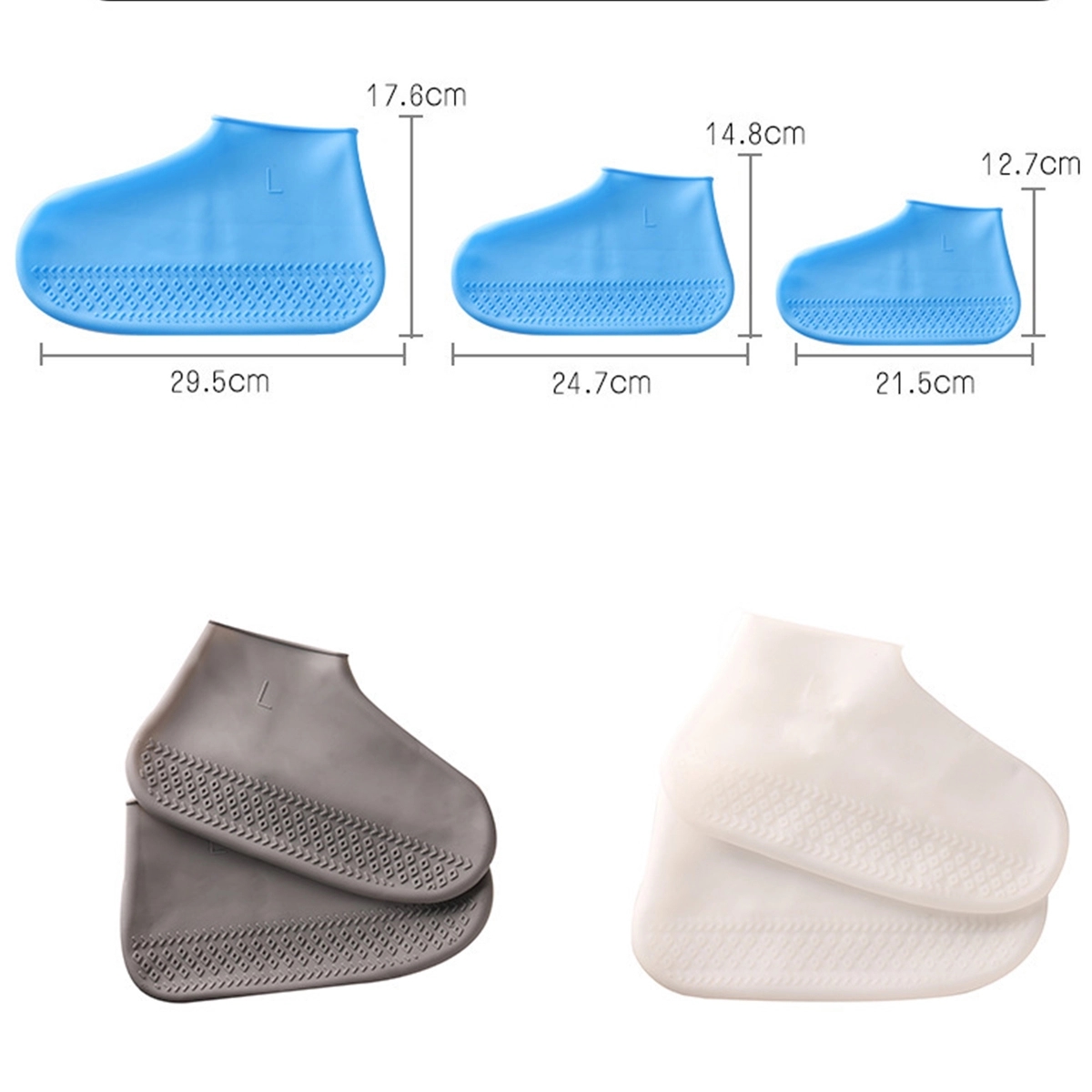 Reusable Waterproof Silicone Shoe Cover 1
