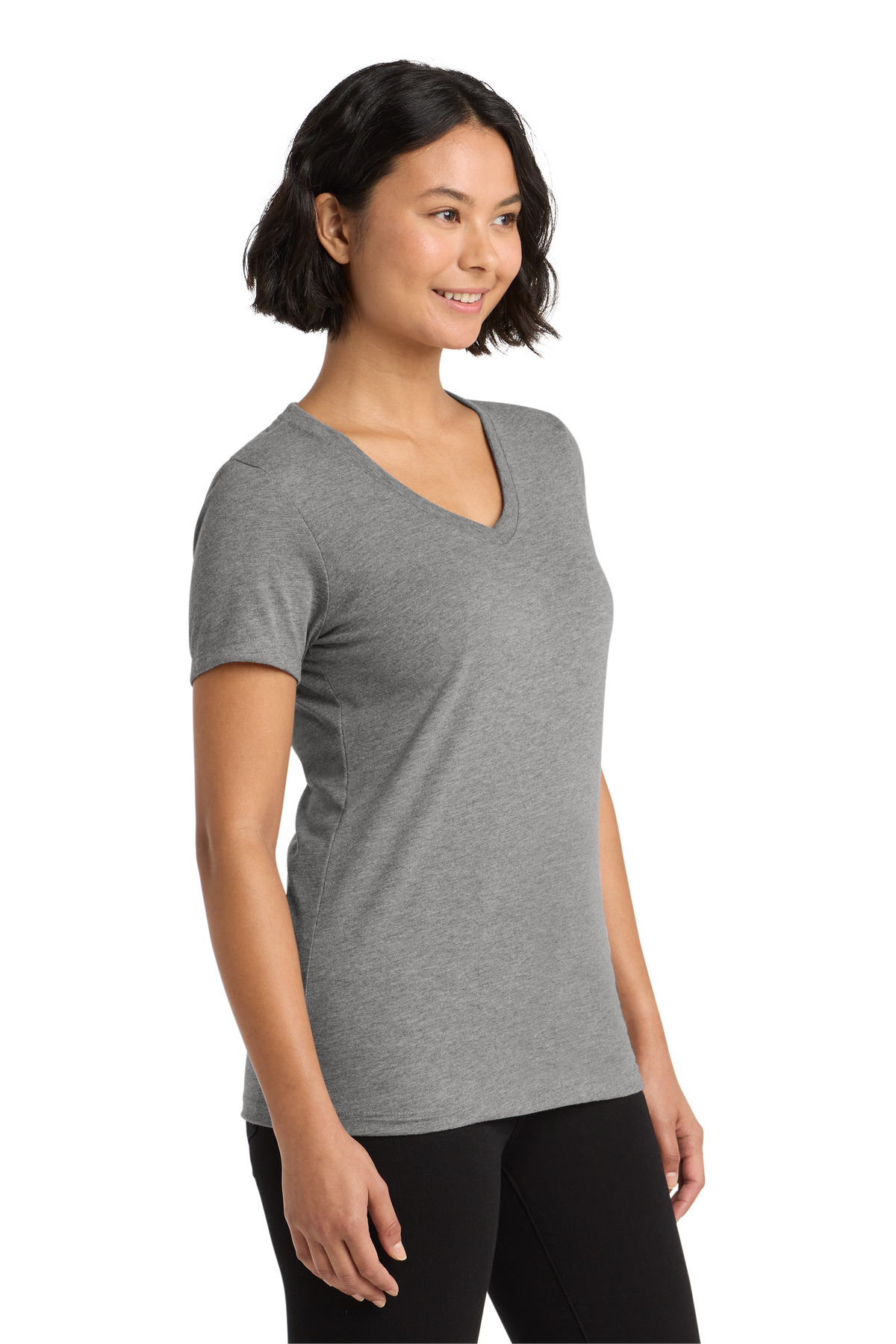 Allmade Women's Tri-Blend V-Neck Tee AL2018 83