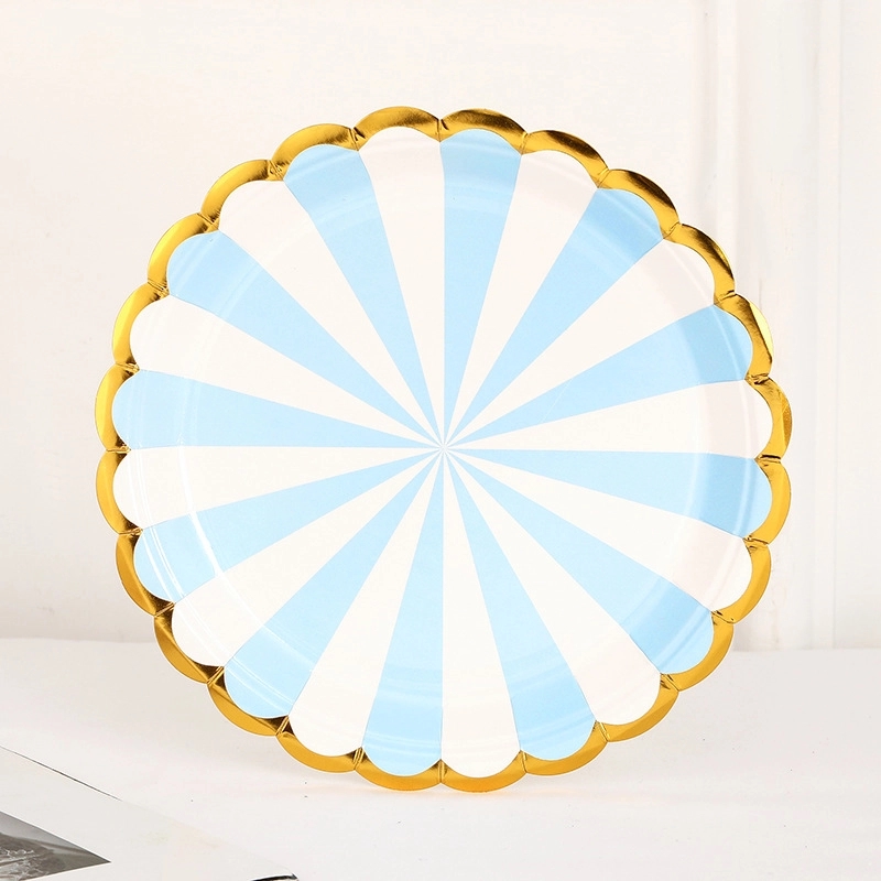 7" / 9" Disposable Party Picnic Salad Dessert Paper Plate 1