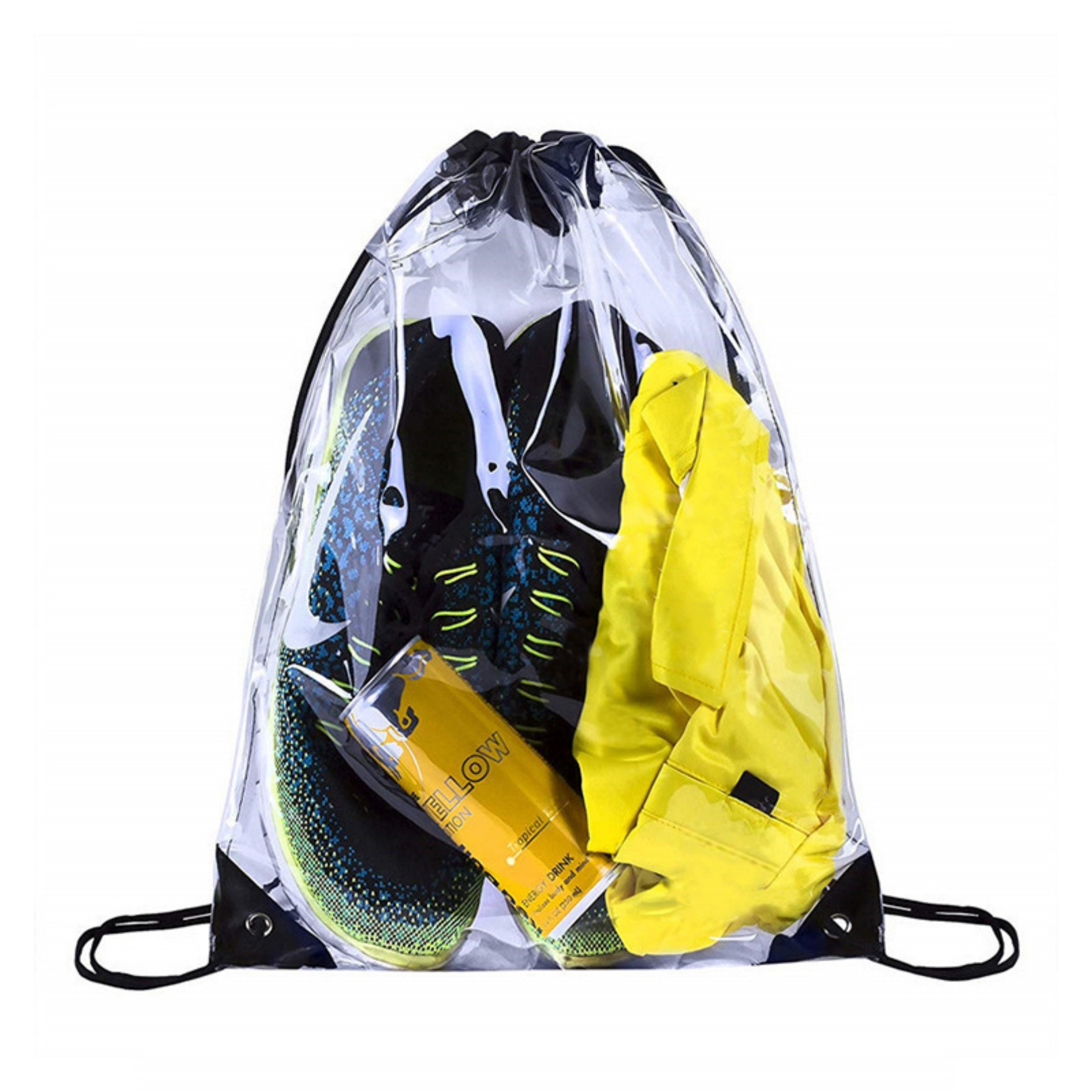 Clear Drawstring Bag 3