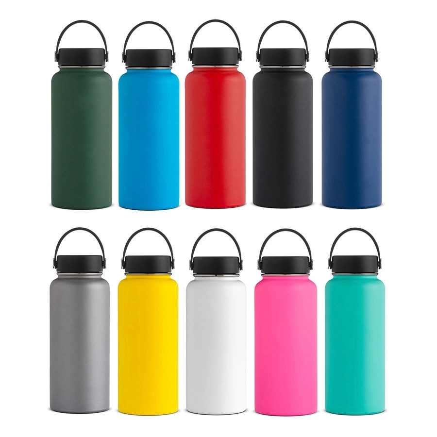 32 Oz Water Bottle Handle Lid, custom water bottle with logo imprint 4