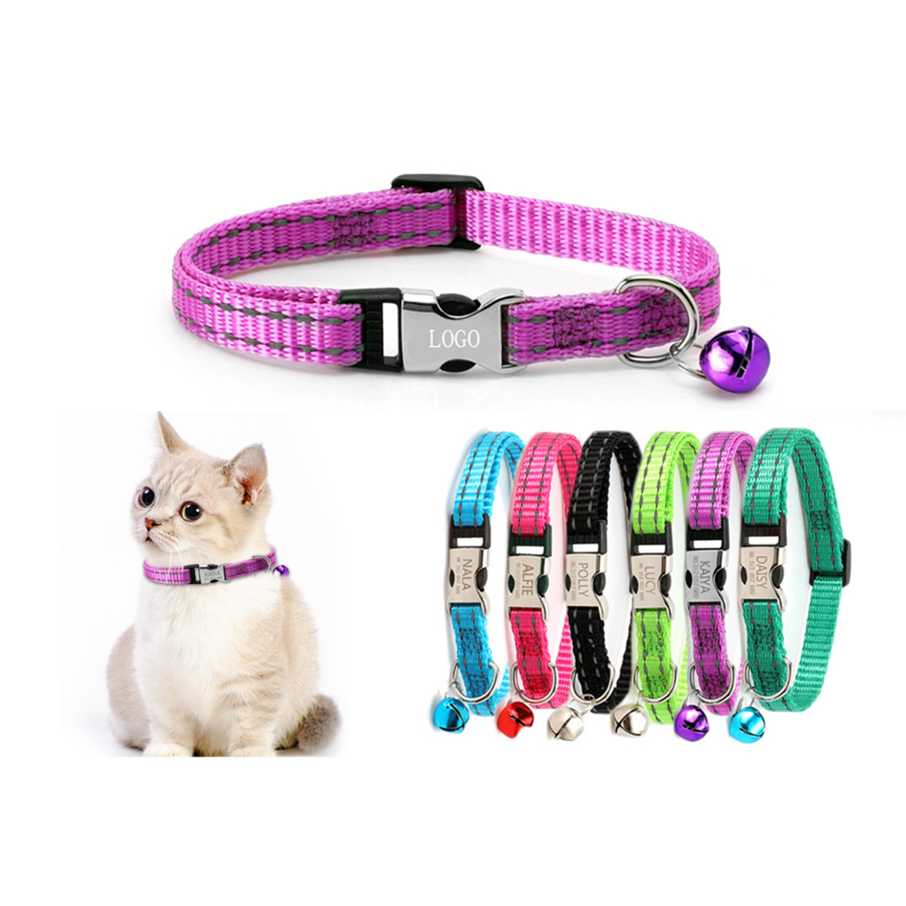 Pet Collar with Bell 2