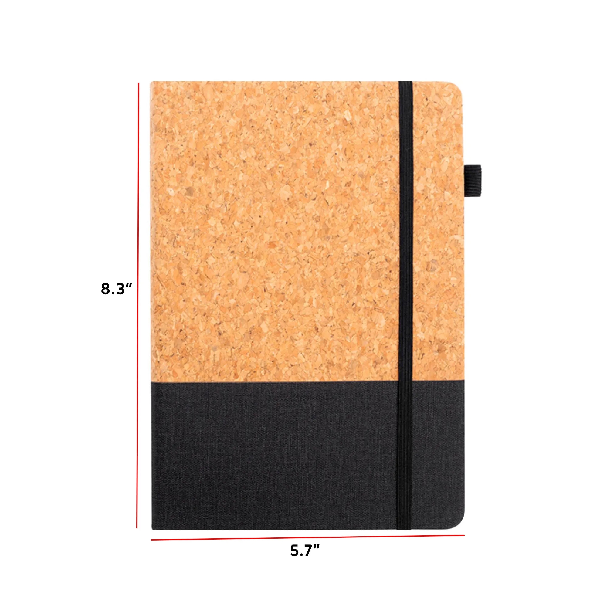 A5 Cork Wheat Straw Notebook 16